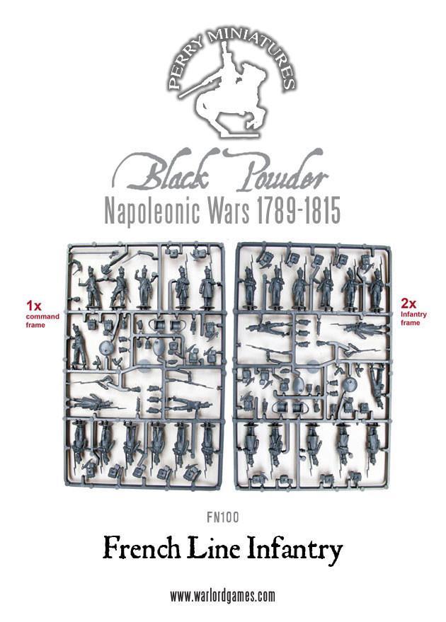 Napoleonic Wars: French Line Infantry plastic (1812-1815) plastic boxed set - Image 4