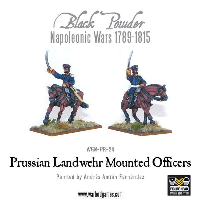 Napoleonic Wars: Prussian Landwehr Mounted Officers 1789-1815 - Image 3